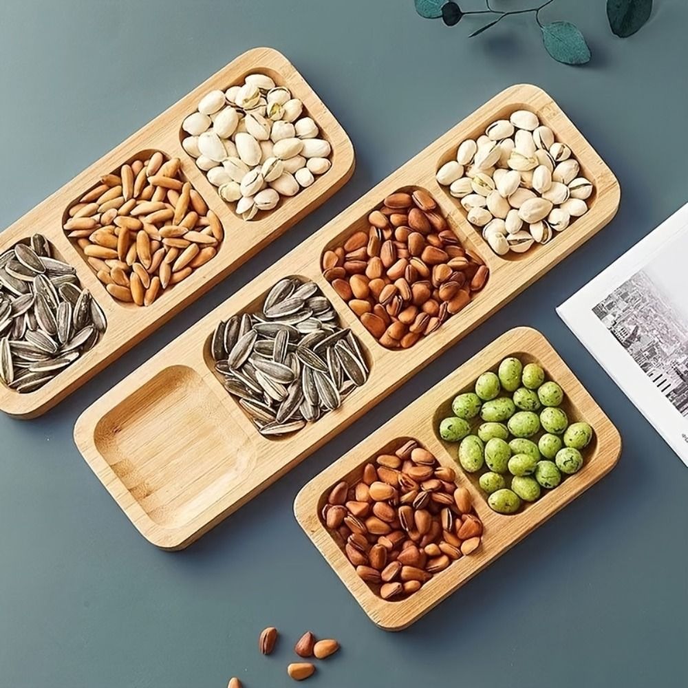 Food Platter Snacks - صينية تقديم وجبات خفيفة من الخيزران