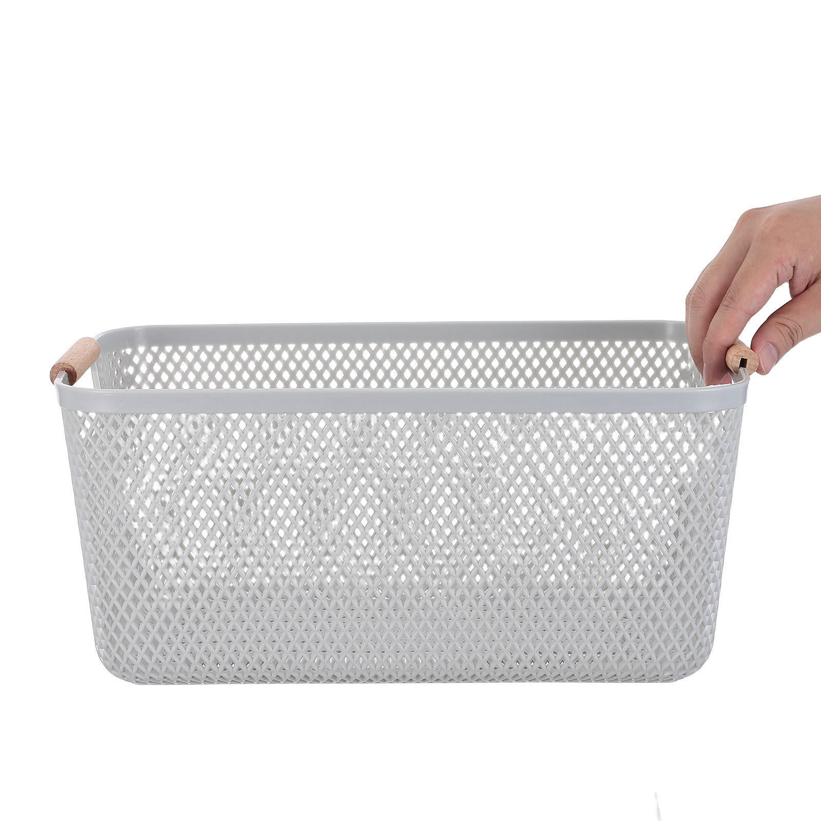 سلة تخزين شبكية للمطبخ، منظم ط - مراجعة Snacks Food Hamper Basket وسعره