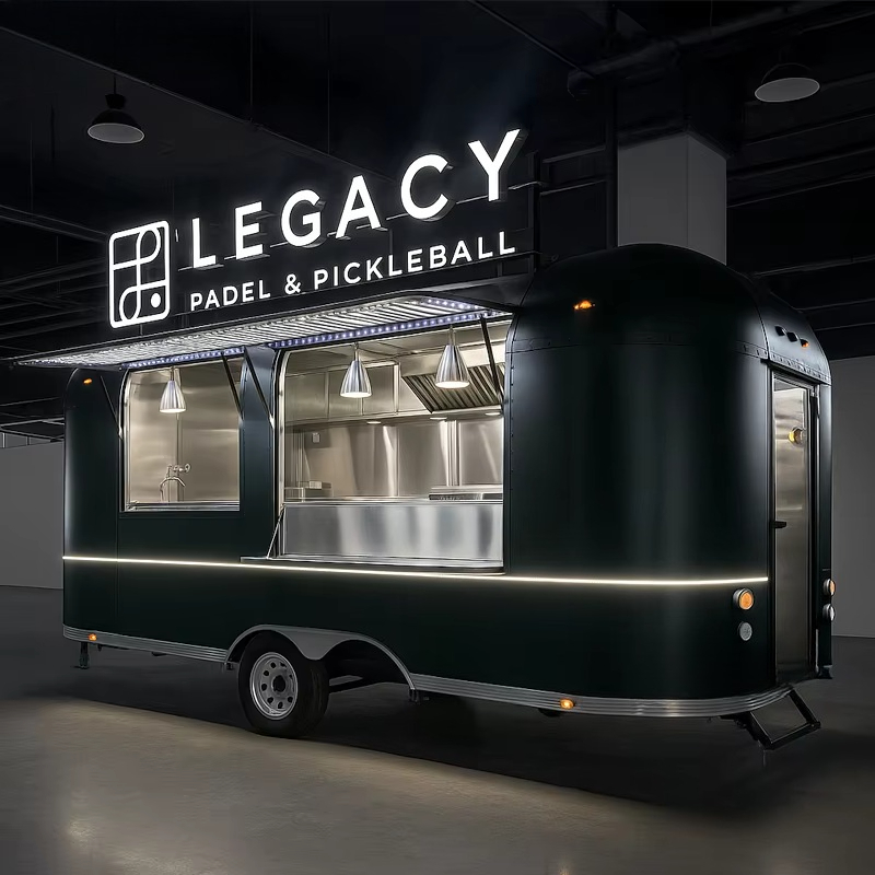 عربة طعام متنقلة جديدة من الفو - مراجعة Food Truck With Snacks وسعره