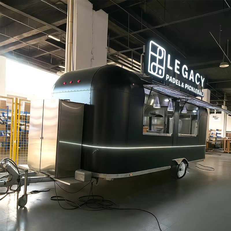 عربة طعام متنقلة جديدة من الفو - مراجعة Food Truck With Snacks وسعره