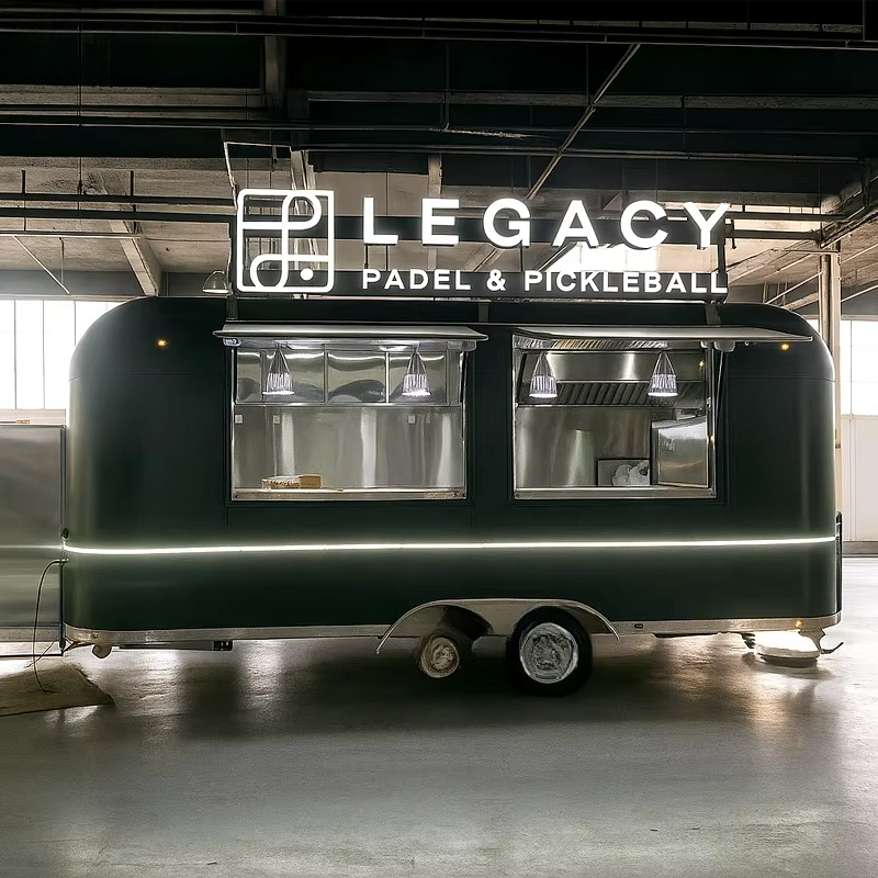 عربة طعام متنقلة جديدة من الفو - مراجعة Food Truck With Snacks وسعره