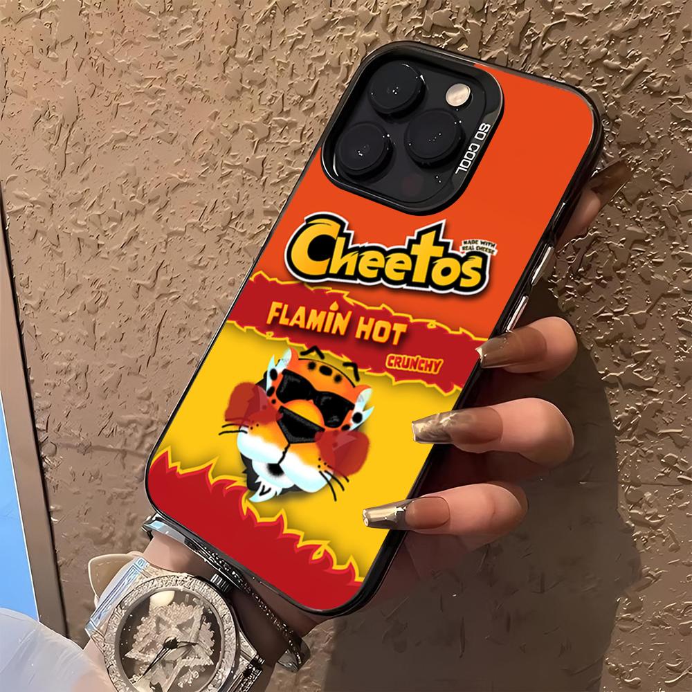 غطاء هاتف على شكل شيتوس للوجبا - مراجعة Food Snacks That Are Black وسعره
