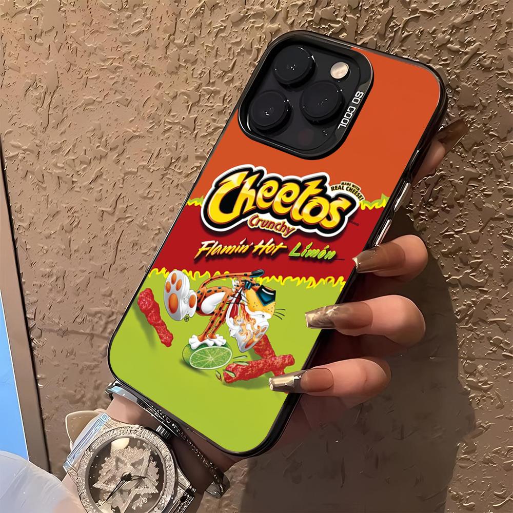 غطاء هاتف على شكل شيتوس للوجبا - مراجعة Food Snacks That Are Black وسعره
