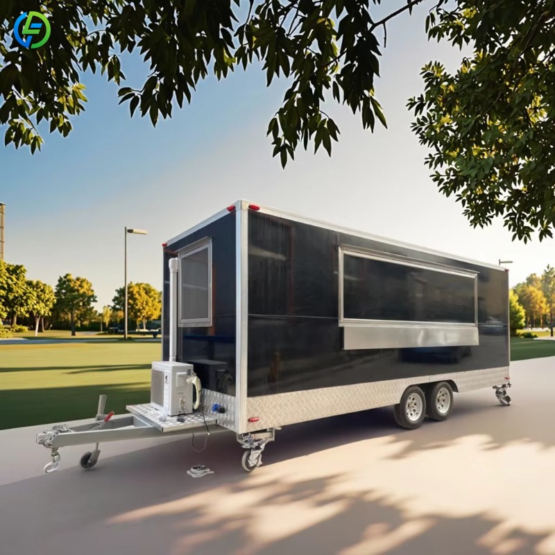 عربة طعام متنقلة مخصصة للقهوة  - مراجعة Food Truck With Snacks وسعره