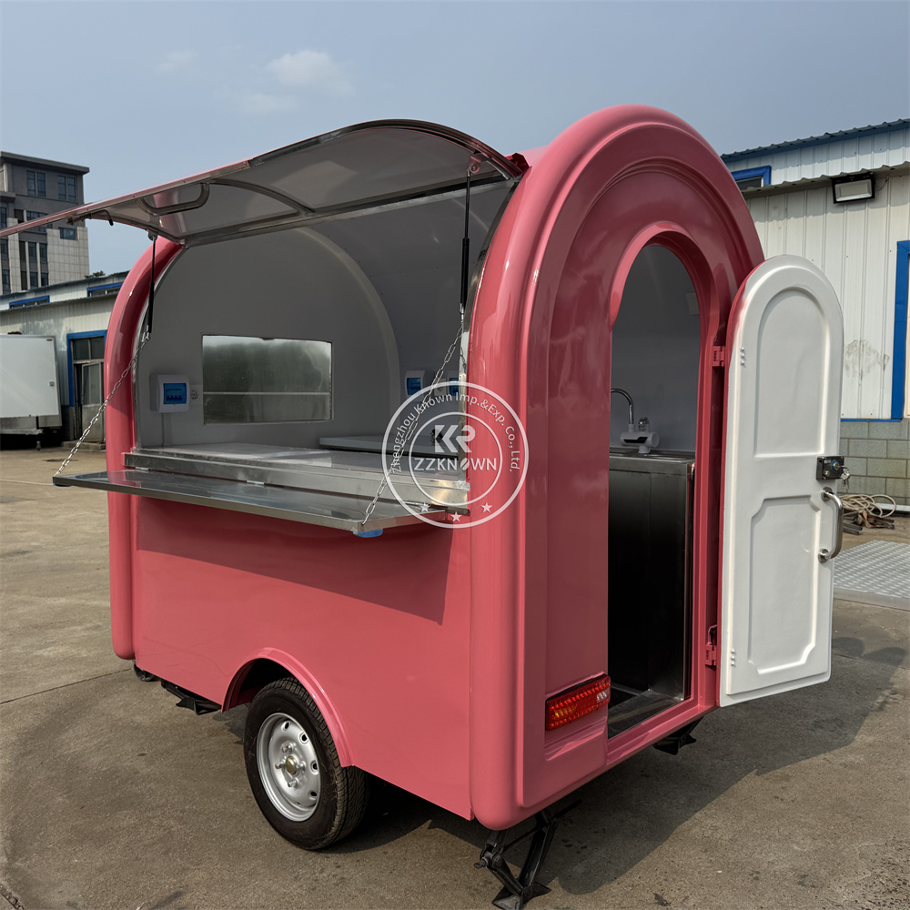 عربة طعام متنقلة مخصصة، كشك وج - مراجعة Food Truck With Snacks وسعره