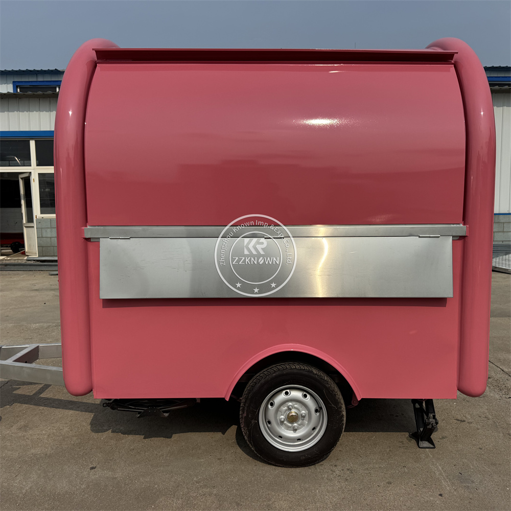 عربة طعام متنقلة مخصصة، كشك وج - مراجعة Food Truck With Snacks وسعره