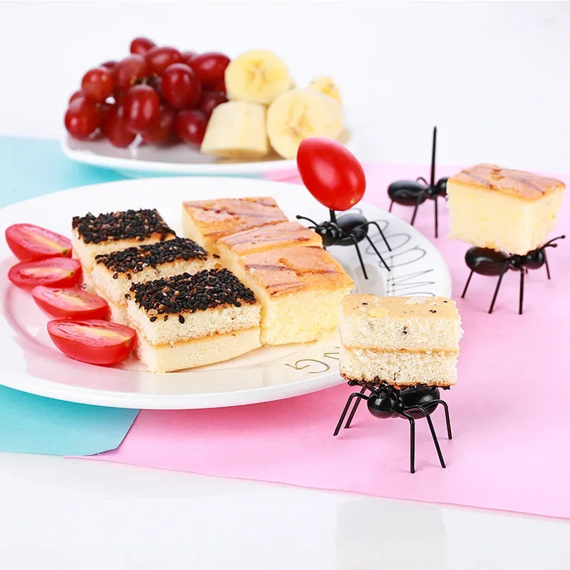 112 قطعة/المجموعة الأسود النمل - مراجعة Food Snacks That Are Black وسعره