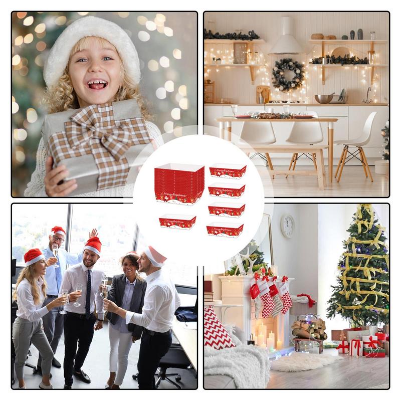 صينية طعام ورقية لعيد الميلاد  - مراجعة Food Snacks For Christmas وسعره