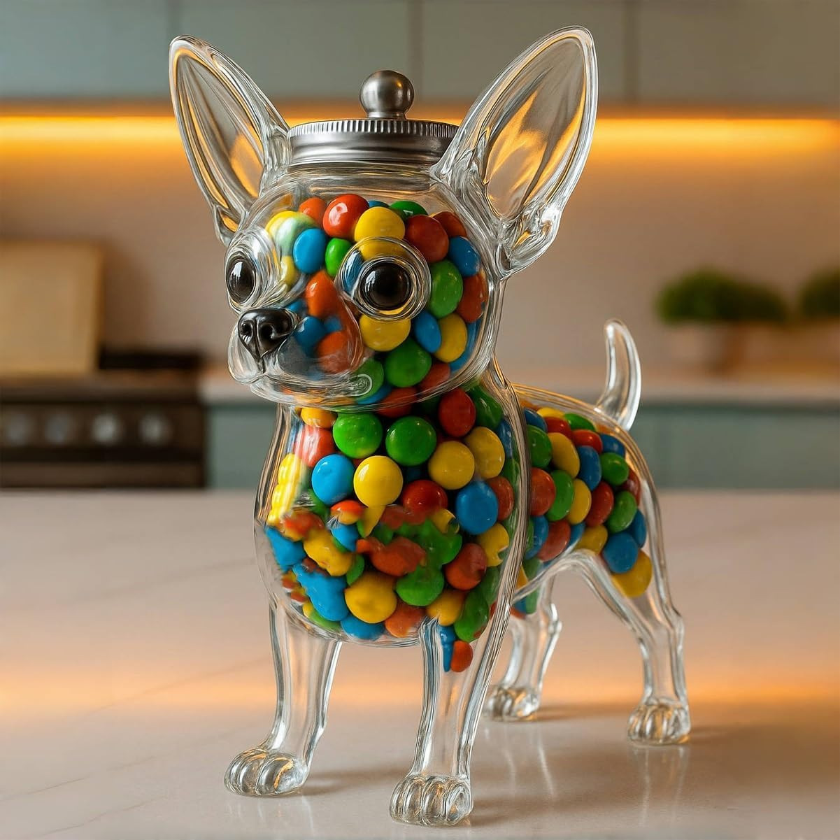 حاوية على شكل كلب تشيهواهوا لح - مراجعة Food Snacks For Christmas وسعره