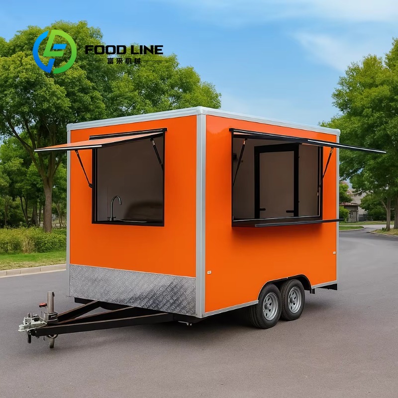 عربة طعام متنقلة مخصصة للاستخد - مراجعة Food Truck With Snacks وسعره