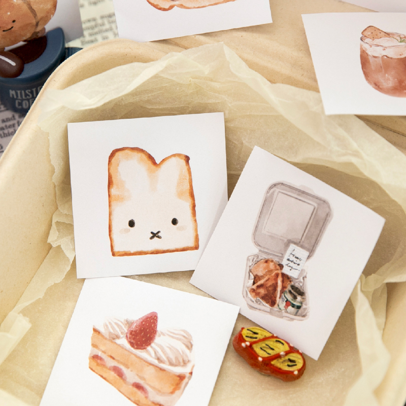 ملصقات لطيفة بتصاميم المخبوزات - مراجعة Junk Food Snacks وسعره